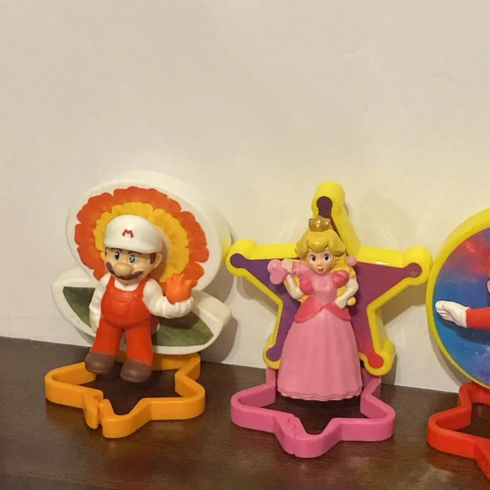 Lot Of 7 2026 McDONALD'S Super Mario Galaxy HAPPY MEAL TOYS